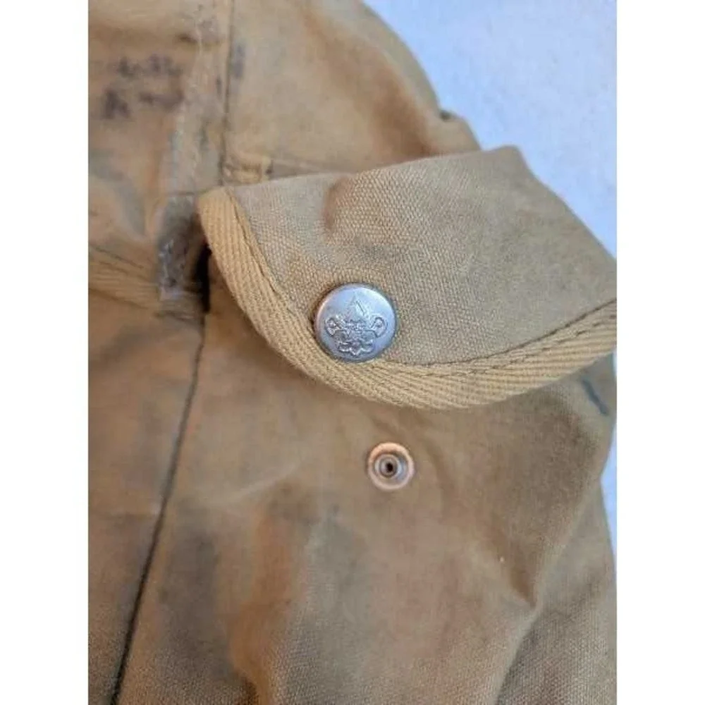 Boy‎ Scouts of America 50 Miler Award Vintage Canvas Backpack Hiking Bag